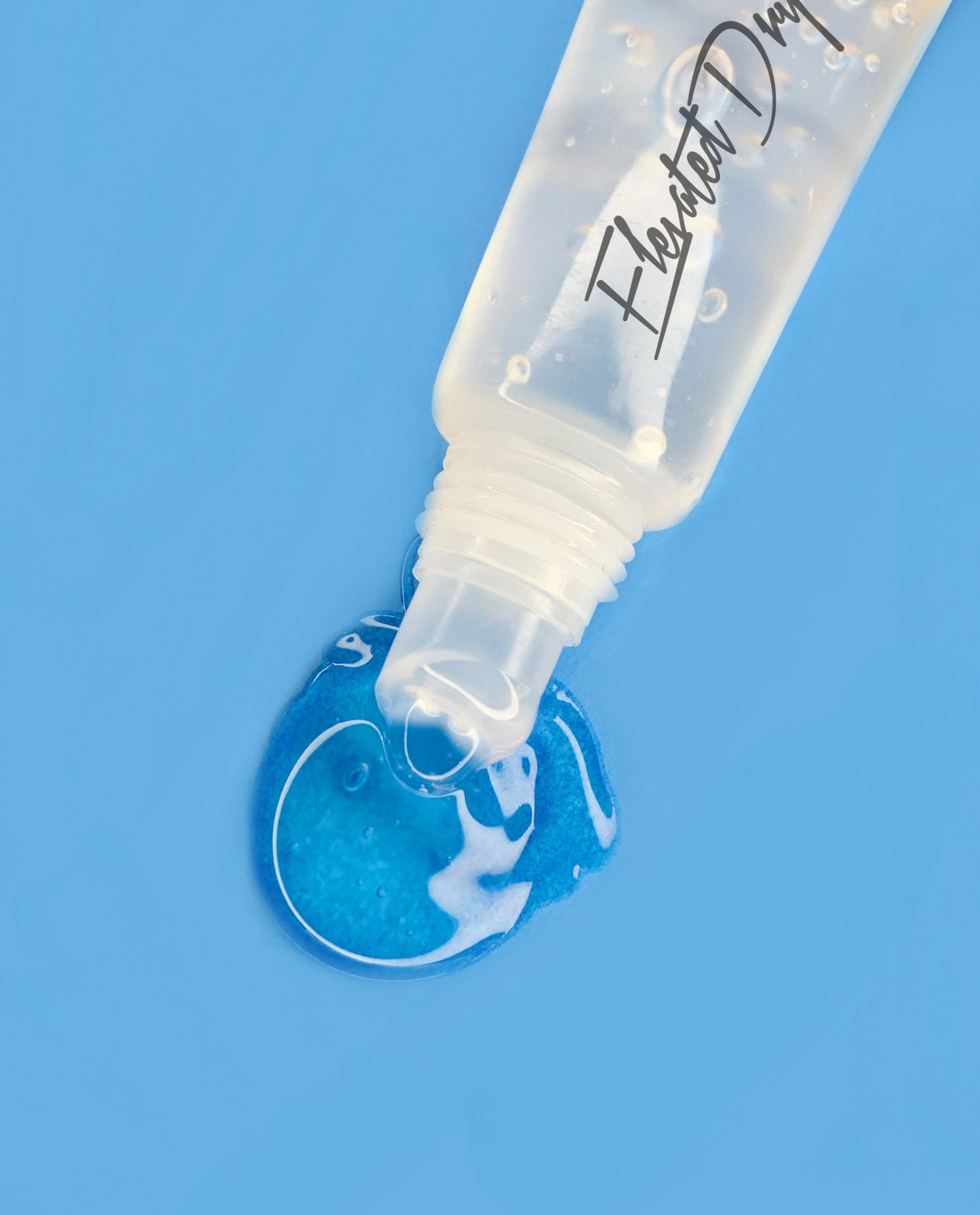 OFF GLASS- Ultra Clear Lip Gloss + Shine Enhancing Base Coat